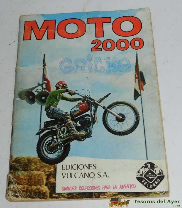 Album Completo Del Mundo De La Moto. Moto 2000. Ediciones Vulcano. Contiene 200 Cromos.