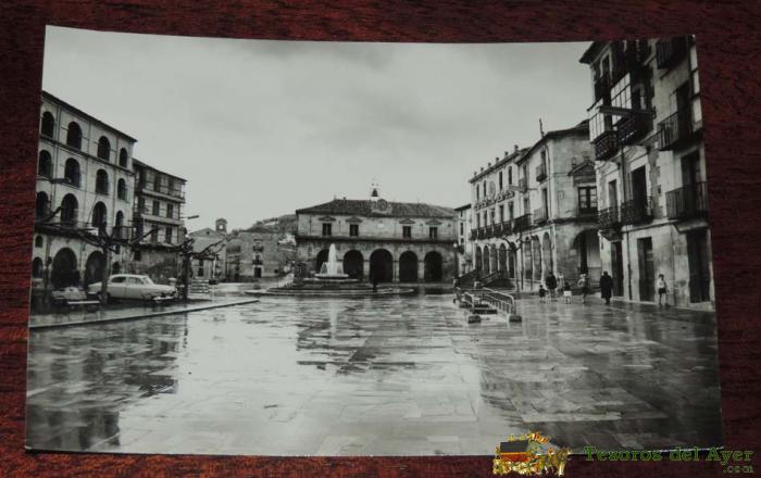 Foto Postal De Soria. N.26. Plaza Del General Franco. No Escrita. Ediciones Sicilia.