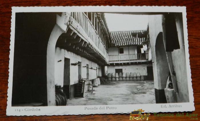 Foto Postal De Cordoba, Posada Del Potro, N� 114, Ed. Arribas, No Circulada.
