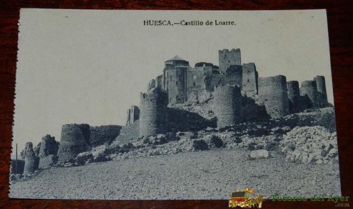  Antigua Postal De Huesca - Castillo De Loarre - No Circulada.