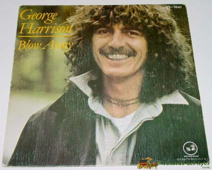 Vinilo Single - George Harrison- Blow Away