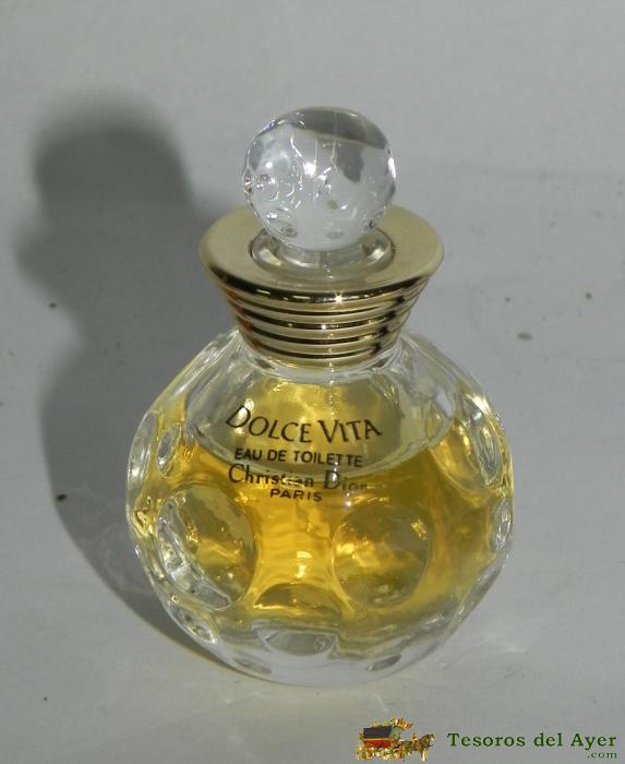 Perfume Miniatura De Dolce Vita, Eau De Toilete Christian Dior, 5 Ml.