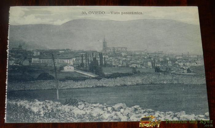 Postal De Oviedo - N. 30 - Vista Panoramica - Ed. Grafos - No Circulada.