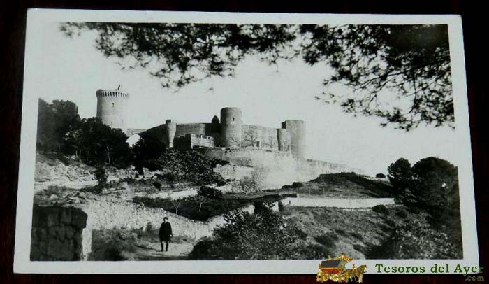 Foto Postal De Palma De Mallorca. Castillo De Bellver. Serie Truyol. Sin Circular. Escrita.