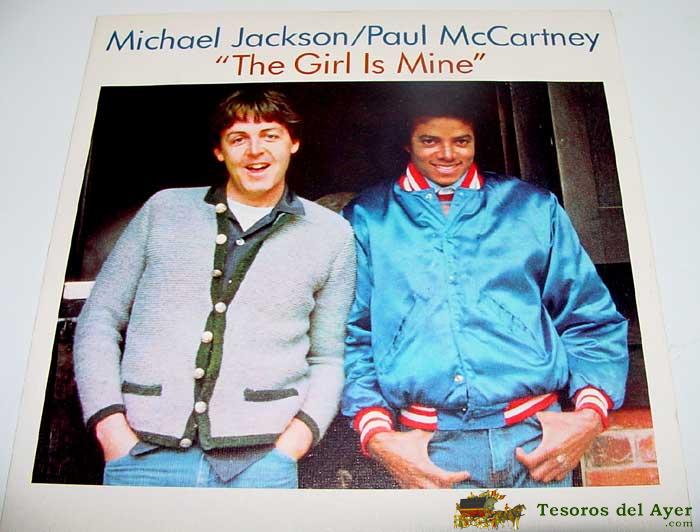 Michael Jackson Y Paul Mccartney - The Girl Is Mine + Can�t Get Outta The Rain - Single