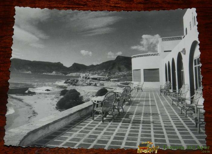 Postal De Calpe (alicante).- Paradero De Ifach (terrazas) 1965, N. 221, Foto Sanchez, No Circulada.