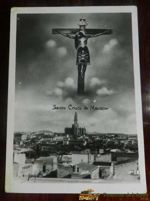 Foto Postal De Santo Cristo De Manacor. Menorca. N. 28. No Circulada. Sin Dividir.