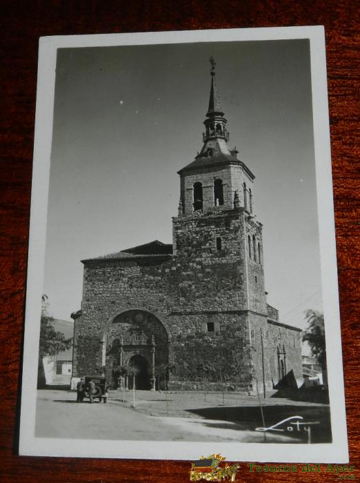 Postal De Santa Cruz De Mudela (ciudad Real).- Iglesia Parroquial. Ed. Colecciones Loty. No Circulada.