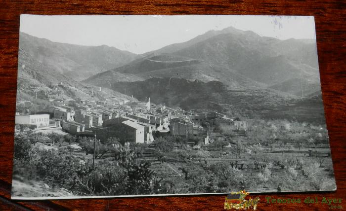 Foto Postal De Algimia De Almonacid, Castellon, Vista General, Circulada, Foto Gomez.