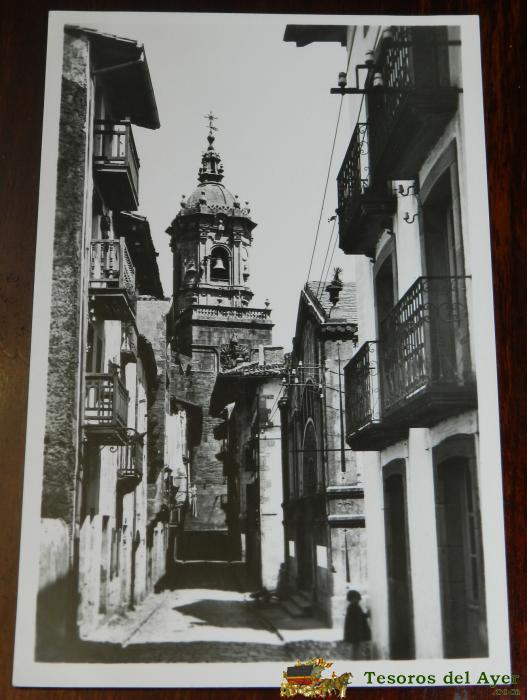 Foto Postal De Fuenterrab�a, Calle De Las Tiendas. Guipuzcoa. N. 27. Ed. Galarza, No Circulada.