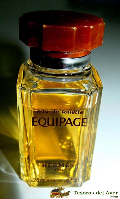 Frasco Miniatura Perfume Equipage . Hermes Paris - Mide 6,8 Cms. De Altura
