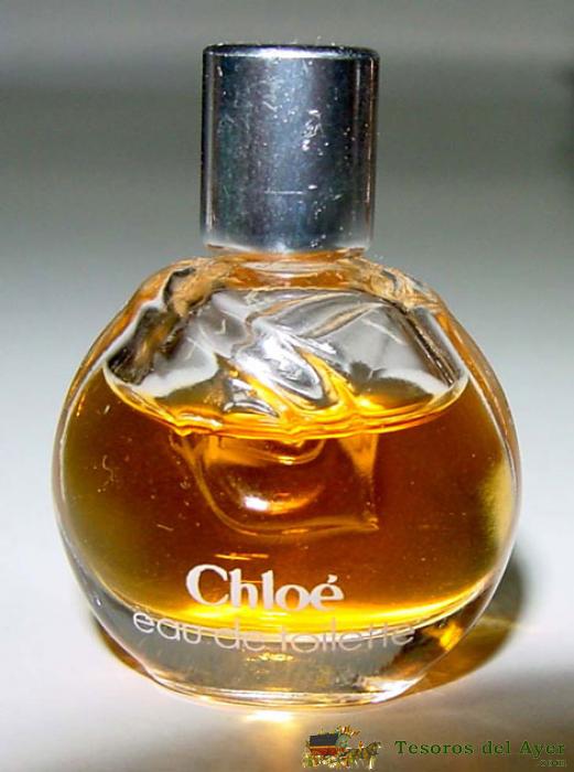 Frasco Miniatura Perfume- Chloe - Eau De Toilette -  Mide 4 Cms. De Altura