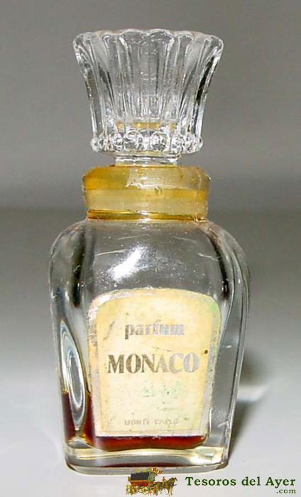 Frasco Miniatura Perfume- Parfum Monaco - Monte Carlo - Mide 6 Cms. De Altura