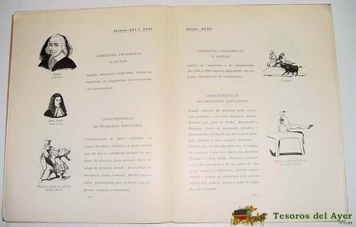 Tratado De Educa�ao Fisica Fasciculo 1 � Celestino Feliciano Marquez Pereira �  Lisboa 1951 � 1/48 P�g - Tratado De Educacion Fisica - Deporte - En Portugues - Muchas Ilustraciones - Mediciana Deportiva - Gimnasia.