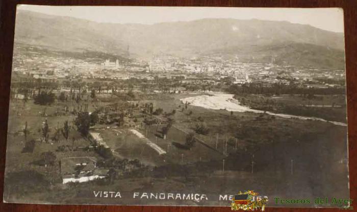 Antigua Foto Postal De Medellin (colombia) Vista Panoramica - Sin Circular