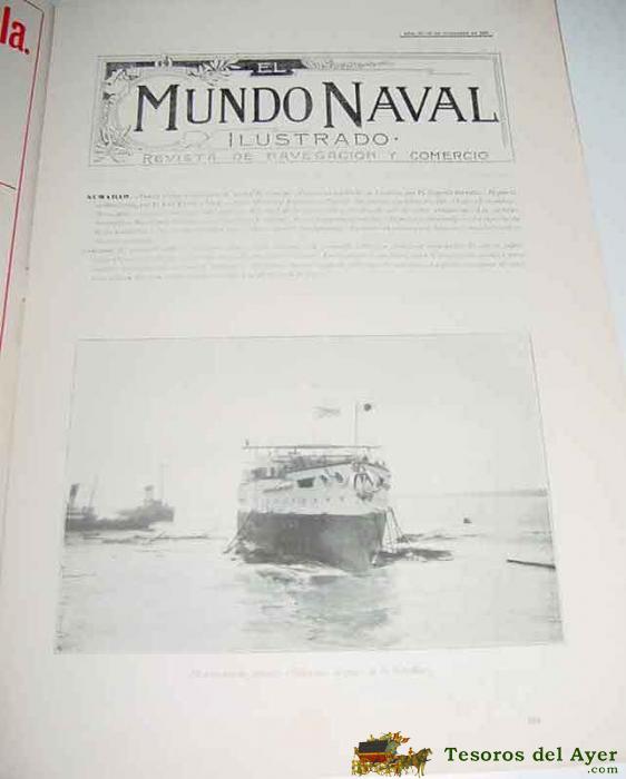 Revista El Mundo Naval Ilustrado (madrid, 10 Diciembre 1900) - Ejemplar N�mero 33