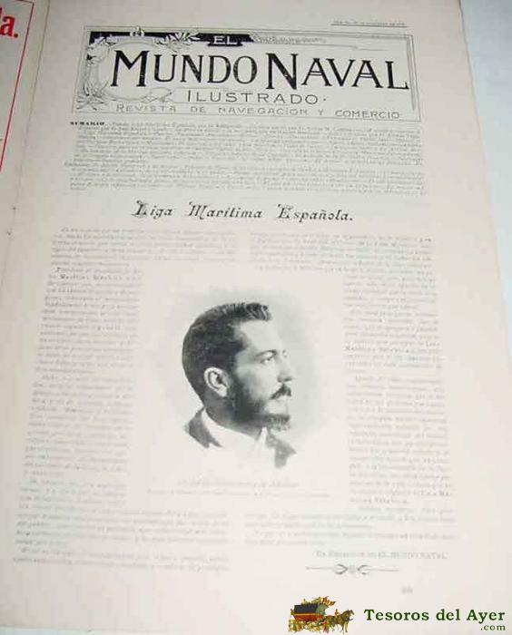 Revista El Mundo Naval Ilustrado (madrid, 20 Diciembre 1900) - Ejemplar N�mero 34