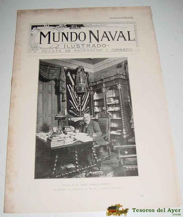 Revista El Mundo Naval Ilustrado (madrid, 30 Diciembre 1900) - Ejemplar N�mero 35