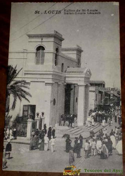 Antigua Postal De Dakar (senegal) - Eglise De St. Louis - Collection Artistique - No Circulada