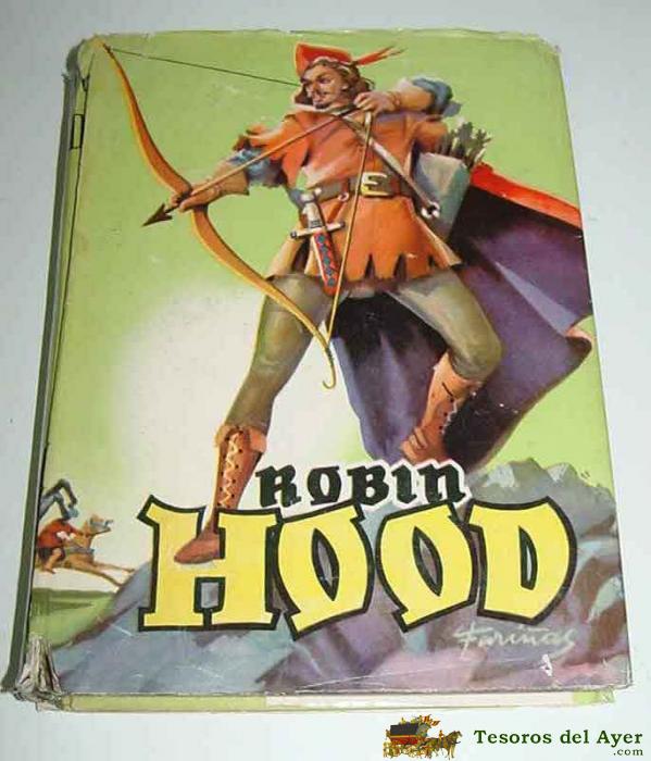 Antiguo Cuento - Robin Hood - Coleccion Juvenil Cadete . Ilustr. Fari�as - Editorial Mateu . 235 Paginas. 