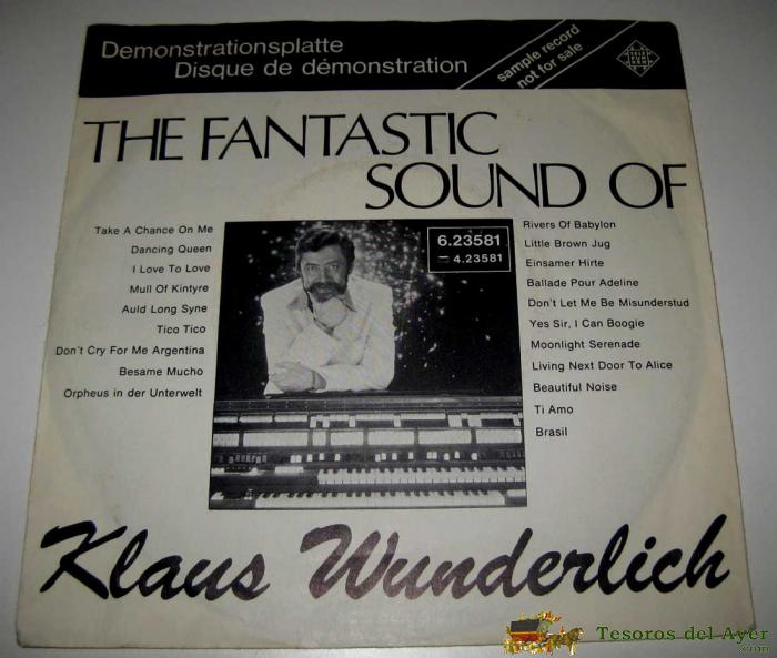 Disco Klaus Wunderlich, The Fantastic Sound Of - Telefunken.