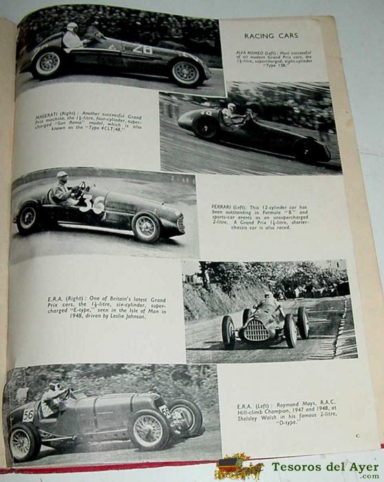 Antiguo Libro Modern Motorcars - Boys Power And Speed Library - Por Grant, Gregor.