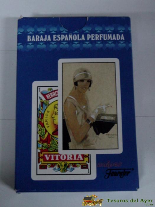Antigua Baraja Espa�ola Perfumada . Lady Cards - 50 Cartas - Fournier Naipes, Con Su Caja Original