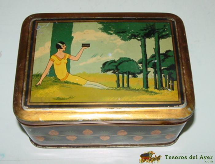 · Old Antique Vintage Tin Box · Old tins boxes · OLD