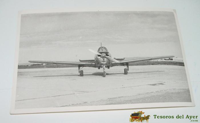 Antigua Fotografia De Avion - E-17 T34 - A�o 1958 - Mide 16 X 11,5 Cms.