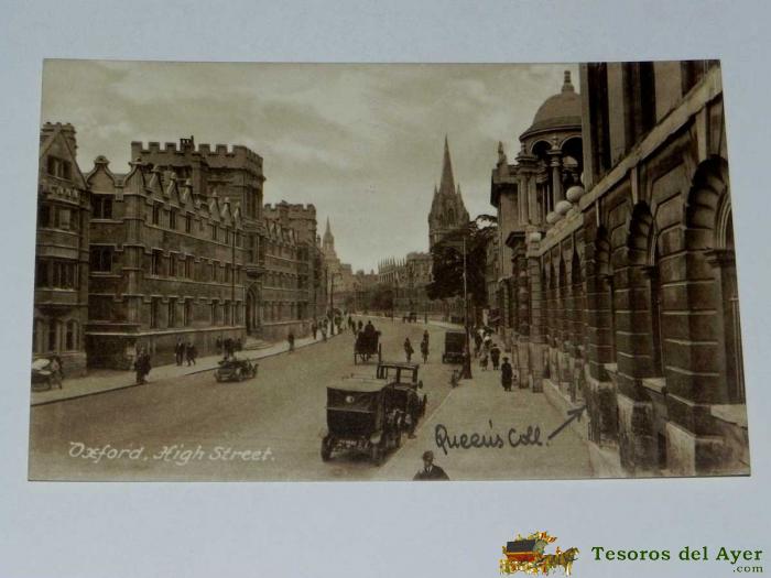 Antique Postcard - England - Oxford - High Street - F. Frith & Co. - 719 9 - Non Circulate - United Kingdom