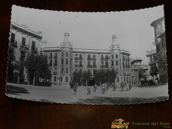 Antigua Foto Postal De Albacete Plaza Gabriel Lodares - Ed Aisa N� 207 - Sin Circular