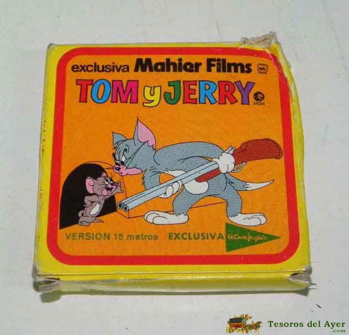 Pelicula Super 8 - Dibujos Animados. Tom Y Jerry. 2 - El Huerfanito, Color.
