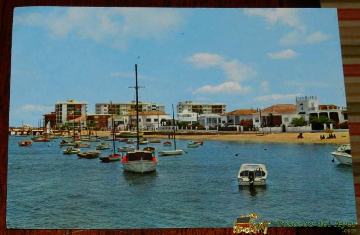 Antigua Foto Postal De Huelva, N. 74, Punta Umbria, Ed. Arribas, No Circulada.