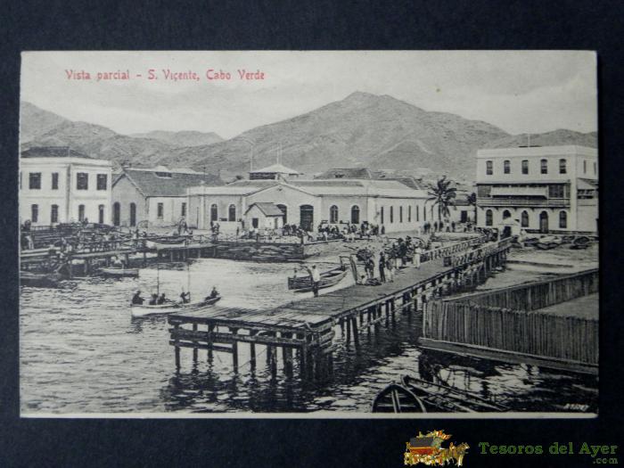 Antigua Postal, San Vicente, Vista Parcial, No Circulada