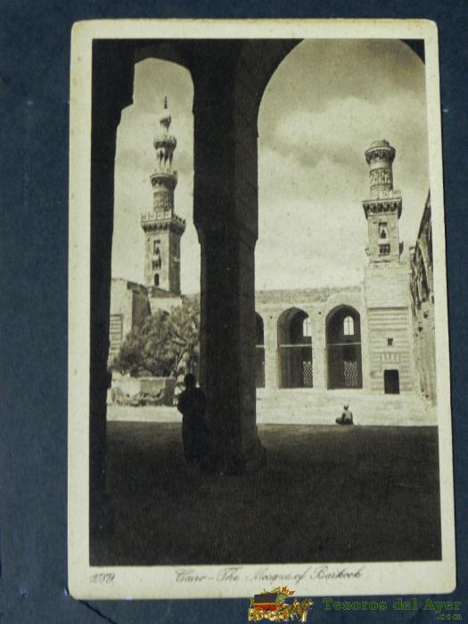 Antigua Postal, El Cairo, La Mezquita De Barkook, No Circulada