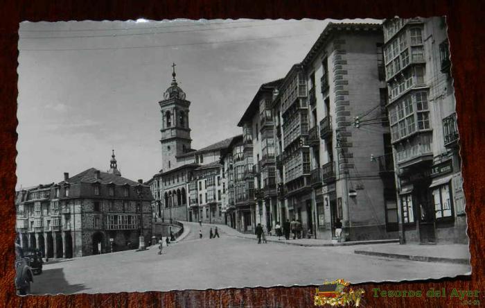 Antigua Foto Postal De Vitoria, N. 2, Cuesta De San Vicente, Ed. Garcia Garrabella, No Circulada.