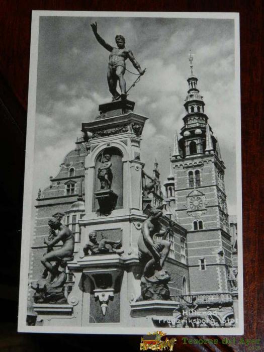 Antigua Foto Postal, Hillingdon, Castillo De Frederiksborg, Sin Circular, Gammelt Foto Postkort, Hiller�d, Frederiksborg Slot, Ucirkuleret
