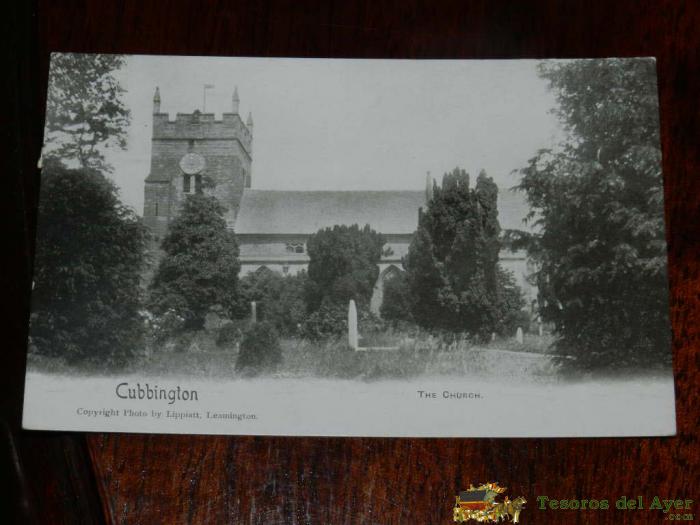Antigua Foto Postal, Cubbington, La Iglesia, Sin Circular, Old Photo Postcard, Cubbington, The Church, Uncirculated
