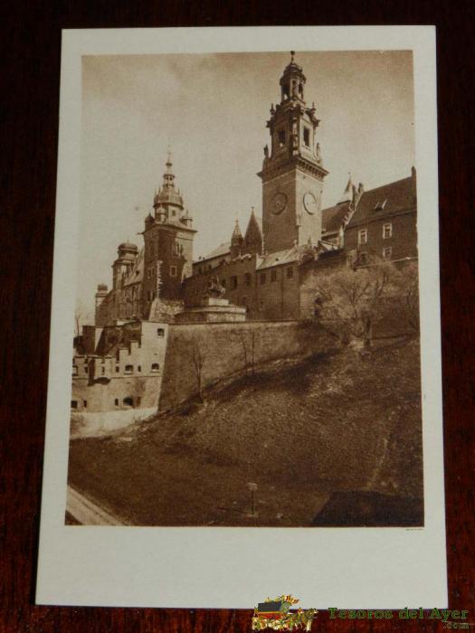 Antigua Foto Postal, La Catedral Y El Castillo De Wawel, Sin Circular, Stare Poczt�wki Zdjęcie, Krakow, Katedra I Zamek Na Wawelu, Uncirculated