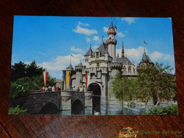 Antigua Foto Postal, Los Angeles, Disneyland, Circulada, Old Photo Postcard, Los Angeles, Disneyland, Circulated