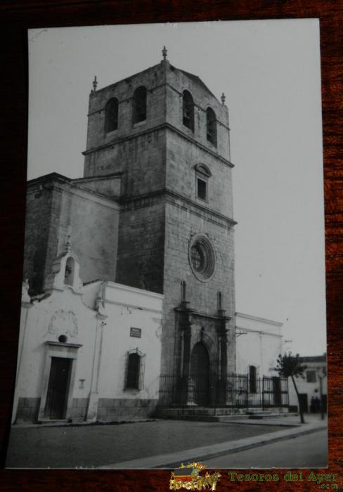 Antigua Foto Postal De Olivenza, N. 13, Badajoz, Torre Y Portico De Sta. Maria Del Castillo, No Circulada, Ed. Alarde.