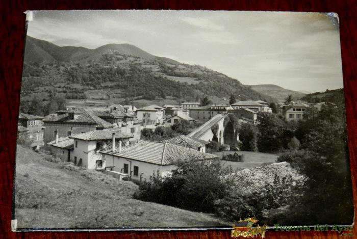 Antigua Fotografia De Cangas De Onis (asturias) Mide 16,5 X 12 Cms.