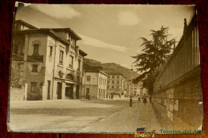 Antigua Fotografia De Cangas De Onis (asturias) Mide 16,5 X 12 Cms.