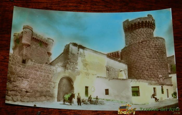 Antigua Foto Postal De Oropesa (toledo) Murallas Y Castillos, Ediciones Fernandez 5, Sin Circular