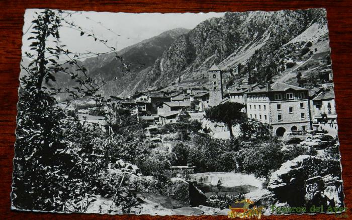 Antigua Foto Postal De Andorra, Vista General, Sin Circular Y Sin Dividir