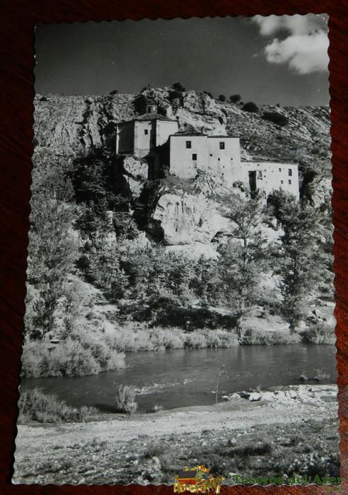 Antigua Foto Postal De Soria, Ermita De San Saturio, N. 1, Ed. Darvi, Circulada. 