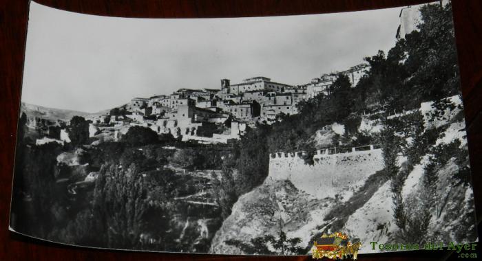 Antigua Foto Postal De Cuenca, Hoz Del Jucar, N. 12, Ed. Helitiopia Artistica Espa�ola, No Circulada.