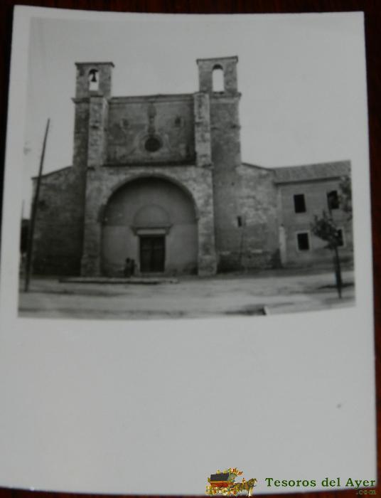 Antigua Fotografia De Pueblo No Localizado,  Mide 8,5 X 6,2 Cms.