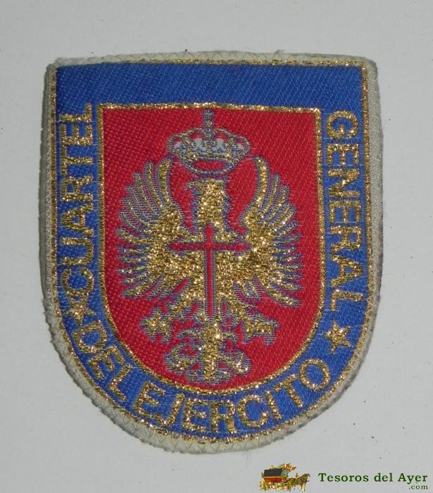 Parche Emblema Escudo Militar Cuartel General Del Ejercito