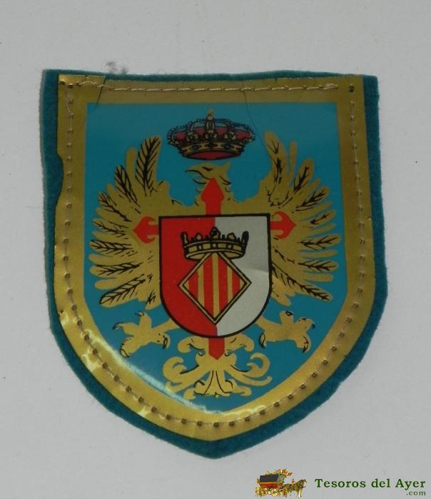 Antiguo Parche Emblema Escudo Militar Del Ejercito